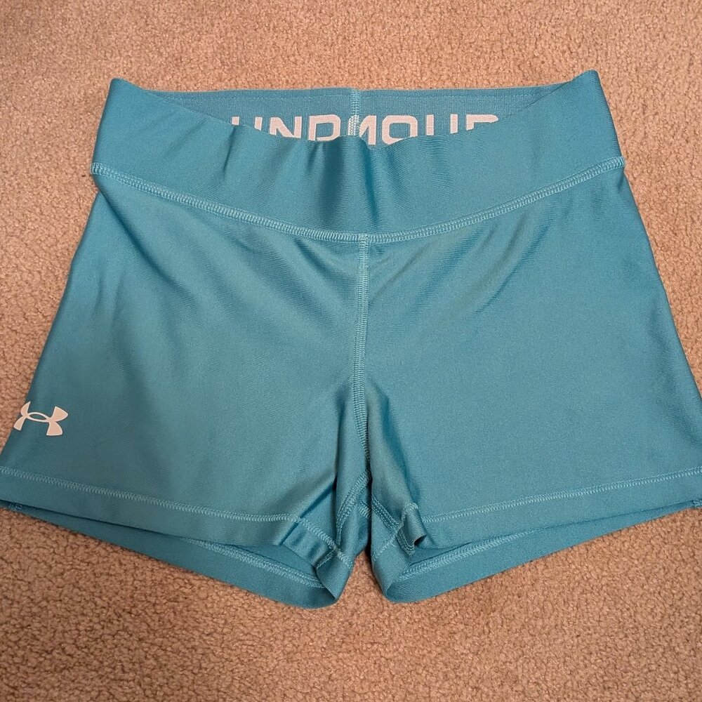 Women's Under Armour shorts light blue